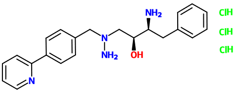 (image for) MC095001 (2S,3S)-3-Amino-4-phenyl-1-{1-[4-(2-pyridinyl)benzyl]hydrazino}-2-butanol trihydrochloride